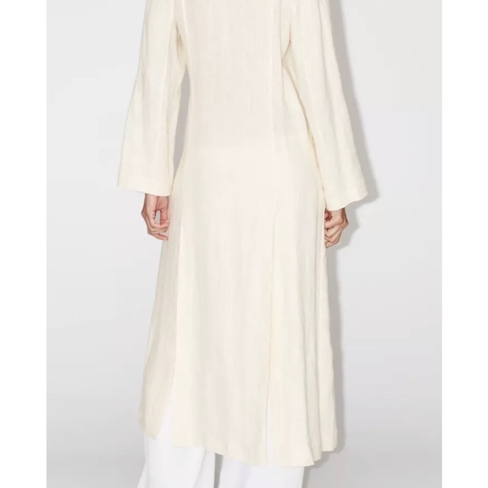 ISO - WANTED - Zara Vented Linen Coat Size Large - Picture 7 of 7